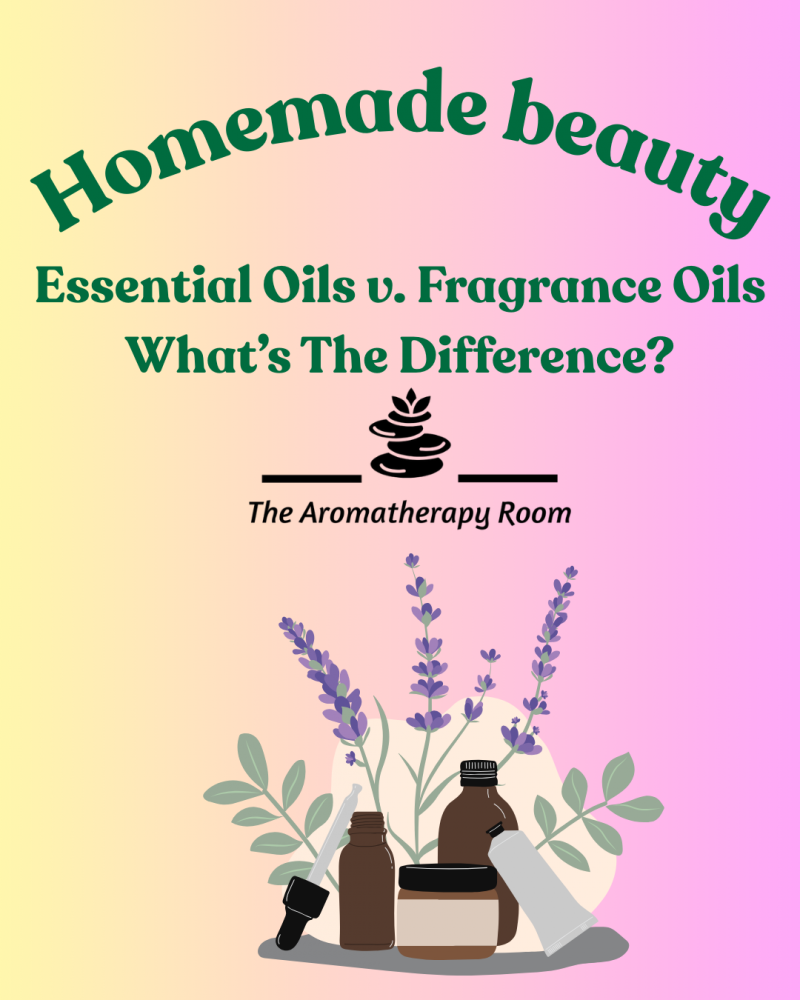 Essential Oils v. Fragrance Oils.
